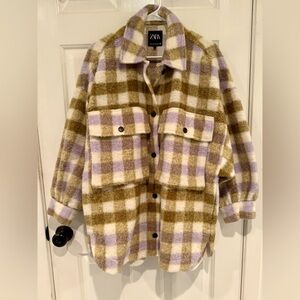 Zara Plaid Jacket